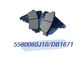 zapatas de freno de cerámica de acero bajas semimetálicas 5580060J10 DB1671/D1008